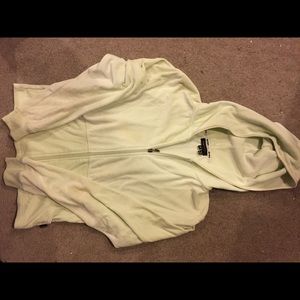 BCBG LIME COLOR HOODIE